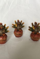 Mini Turkey Figurine