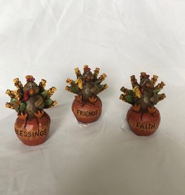 Mini Turkey Figurine