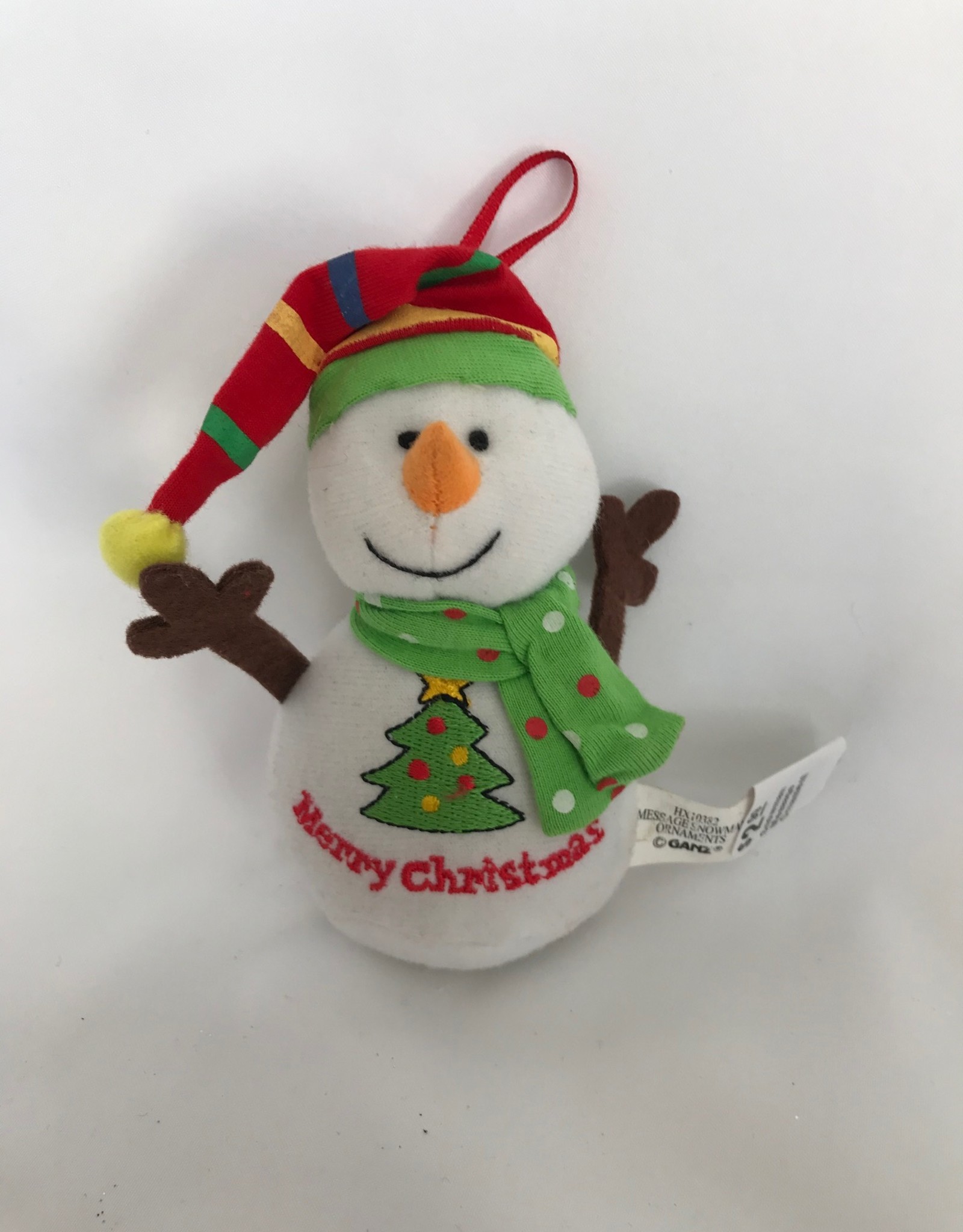 Snowman Message Ornament