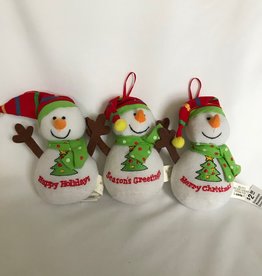 Snowman Message Ornament