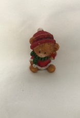 Small Christmas Bear Figurine