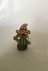 Friendly Little Scarecrow Figurine