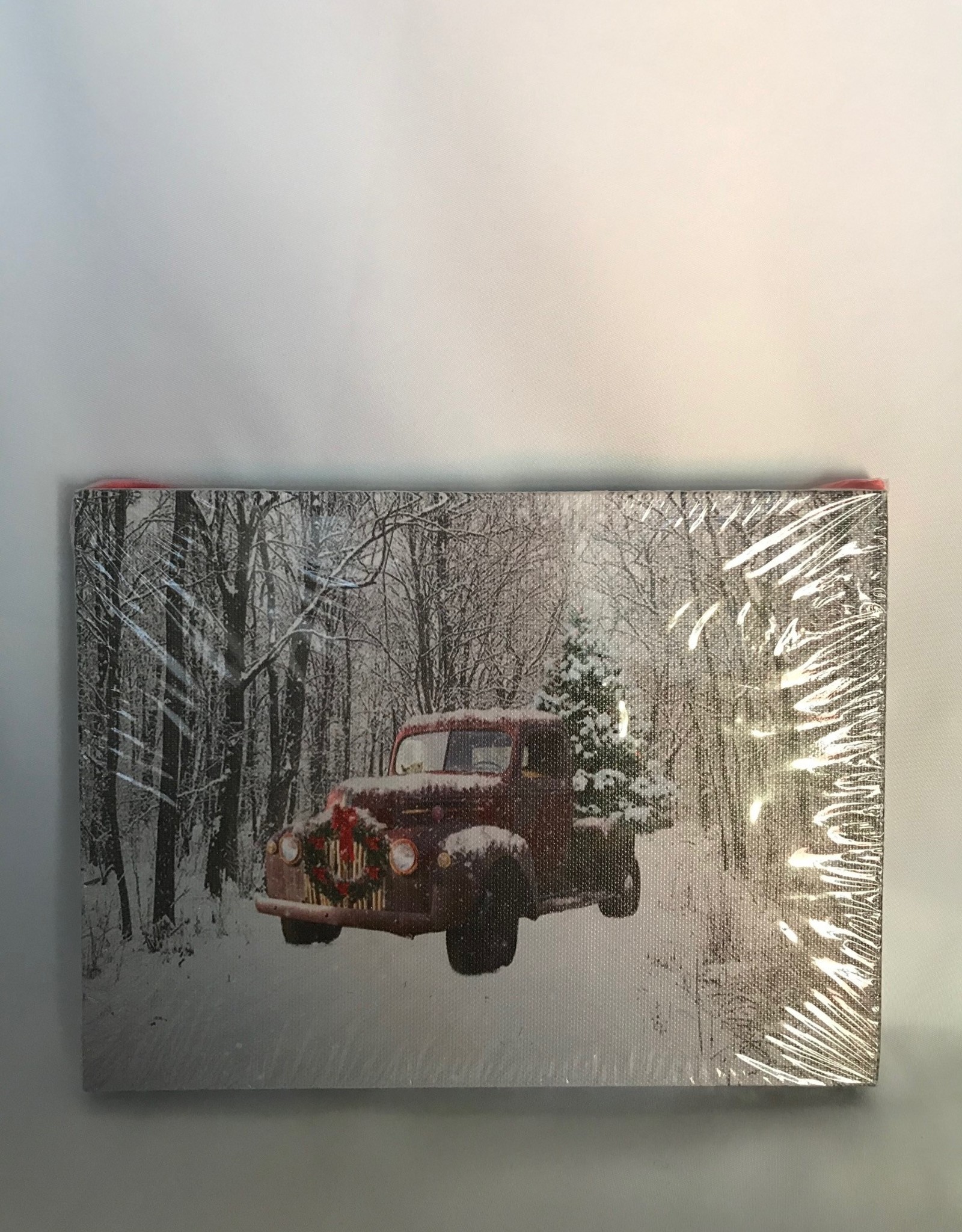LED Light Up Winter Scene Wall Decor Canvases