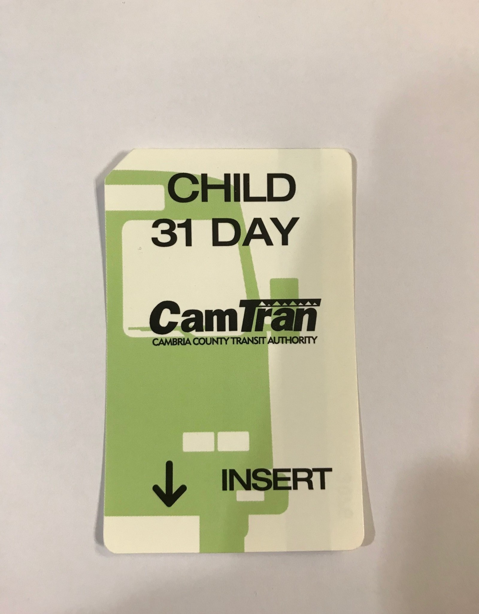 Bus Pass - Child 31 Day