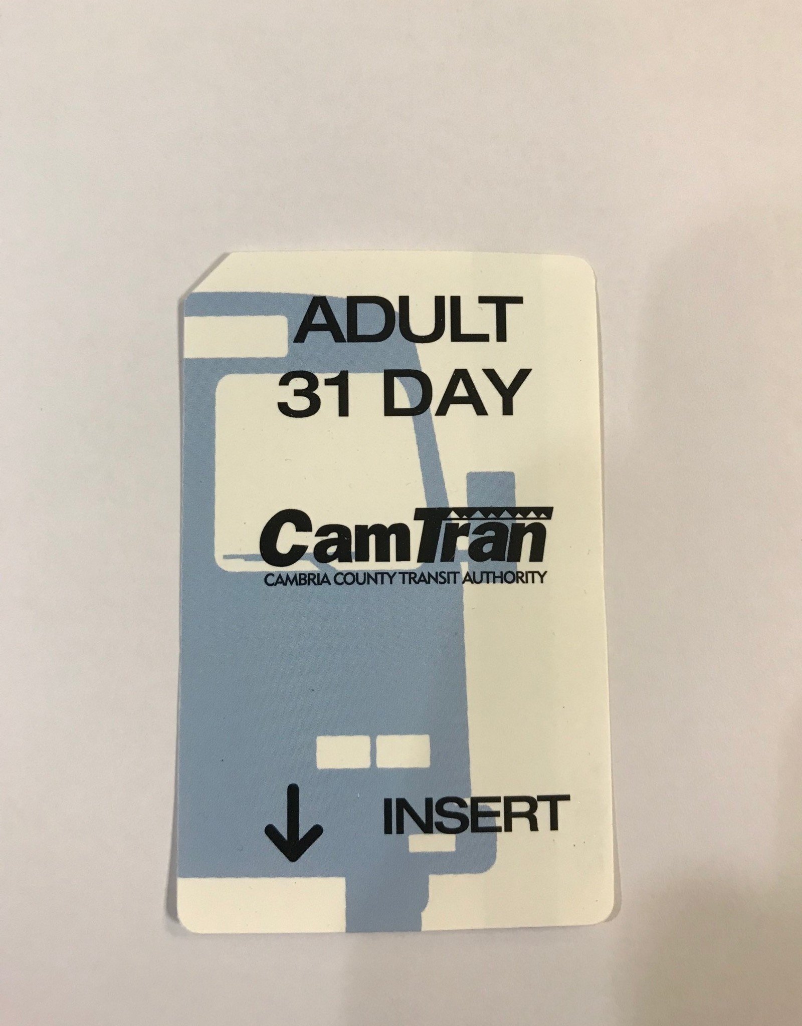 Bus Pass - Adult 31 Day