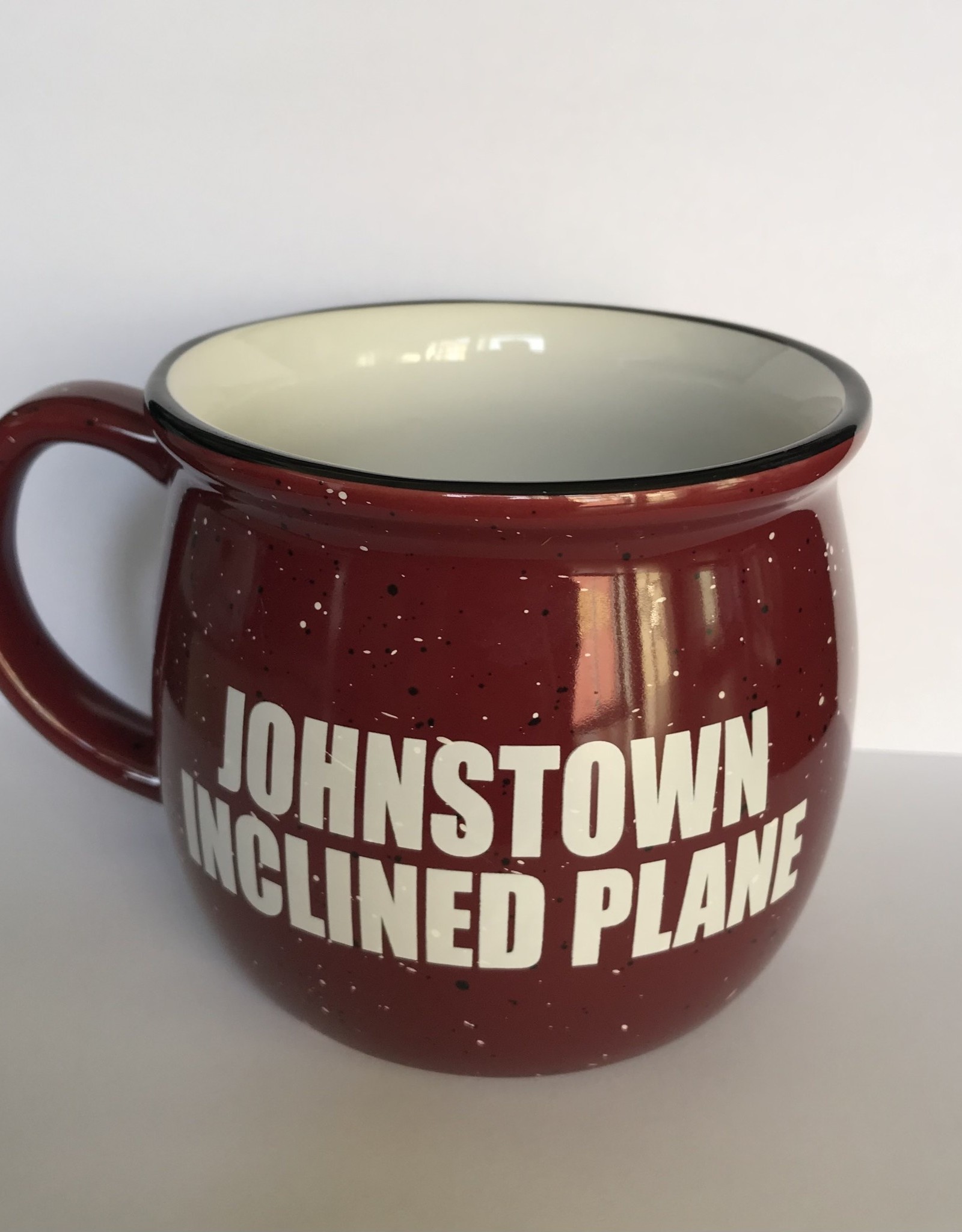 Colonial Mug w/ Inclined Plane Logo & Lettering - Maroon