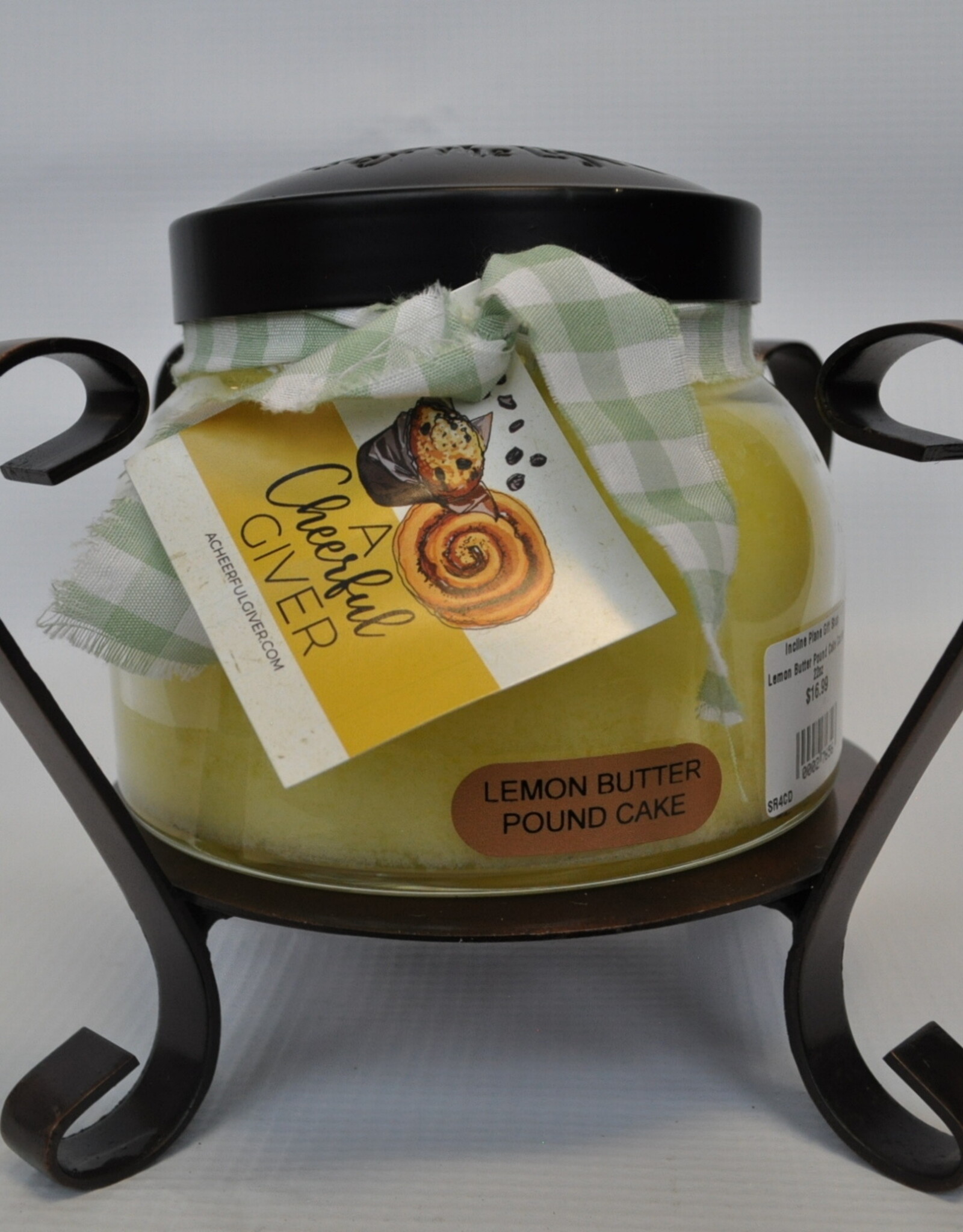 Cheerful Giver Lemon Butter Pound Cake Candle 22oz
