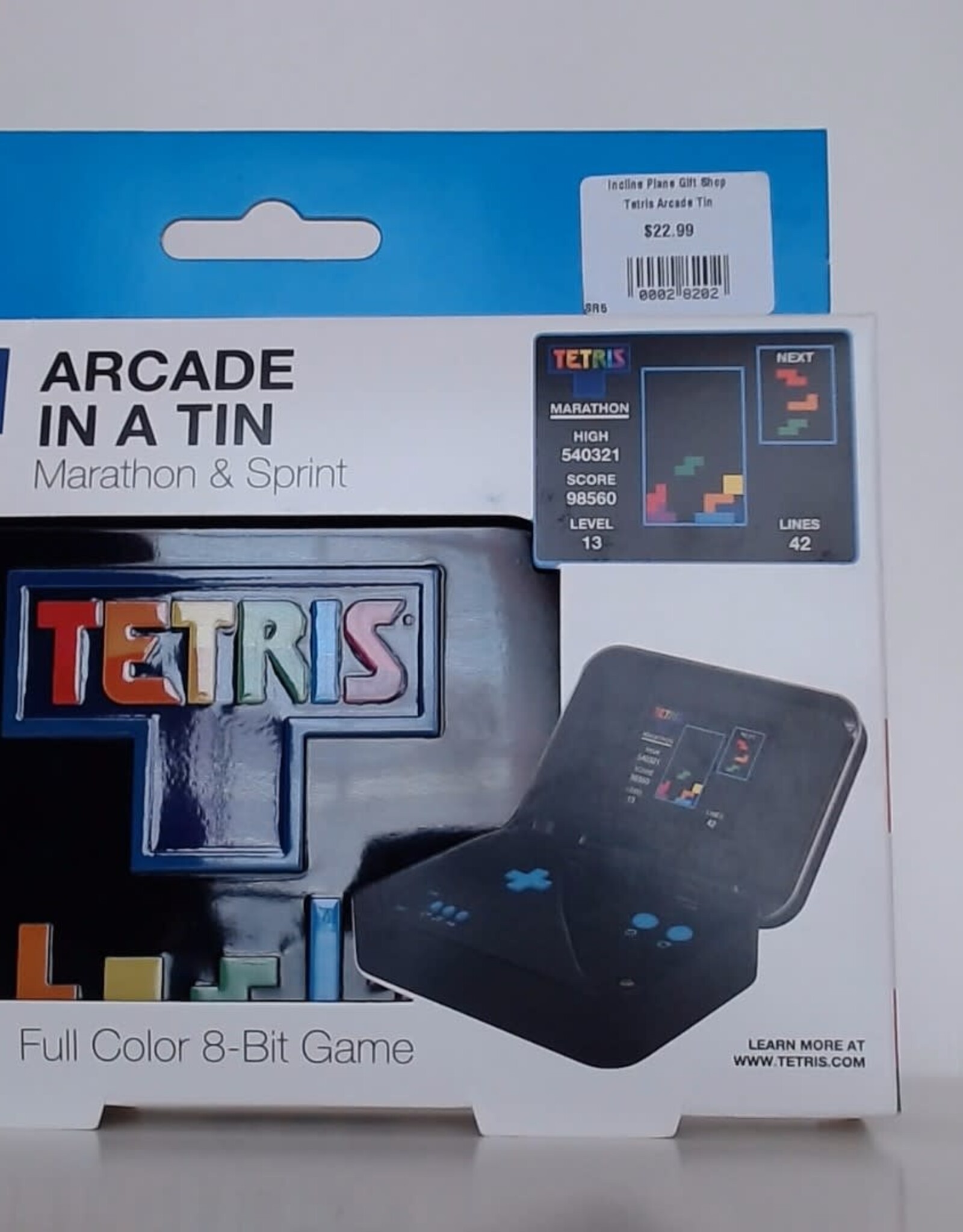 Fizz City Tetris Arcade Tin 4.5"x3"