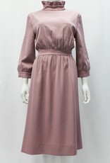 ZC Designs Mauve high collar dress