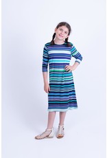 KMW Girls striped tunic dress