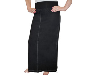 Straight Maxi W Stretch Waistband Covered Girl Clothing