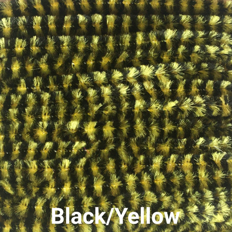 thumbnail image 2 of Danville FL Chartreuse & Yellow Variegated Nylon Chenille – 5 Yd Pack, Fly Tying Body Material, Made USA 2 of 6
