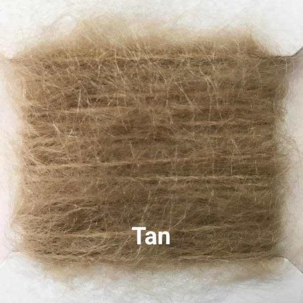 Mohair Leech Yarn - Tan