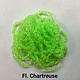 Dyed Pearl Diamond Braid - Fl. Chartreuse