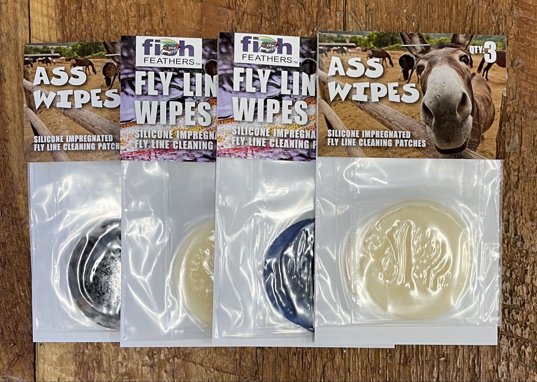 Fish Feathers Fly Line Cleaning Wipes