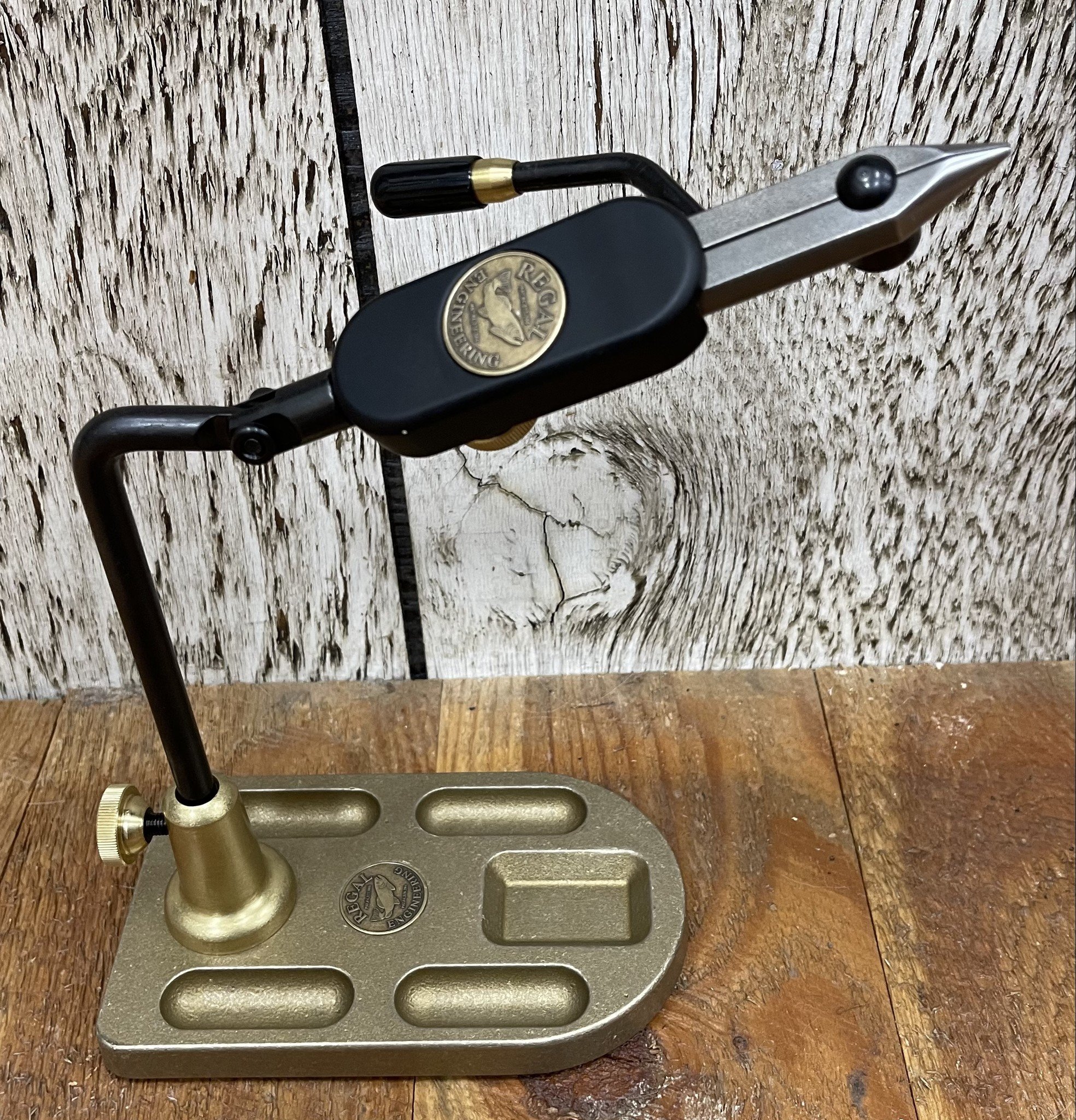 Regal Stainless Jaw Vise w/Brass Pocket Base