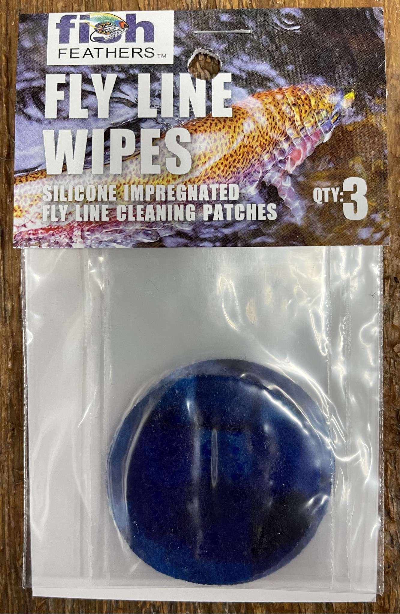 Fish Feathers Fly Line Cleaning Wipes