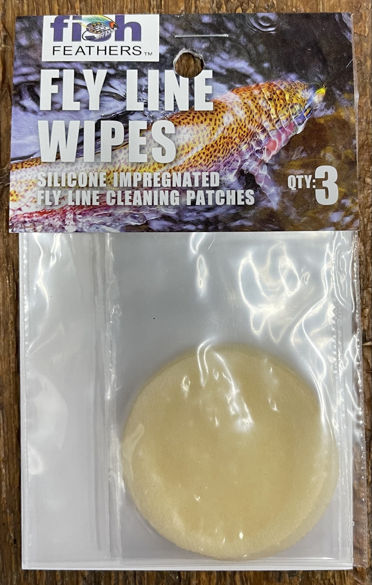 Fish Feathers Fly Line Cleaning Wipes