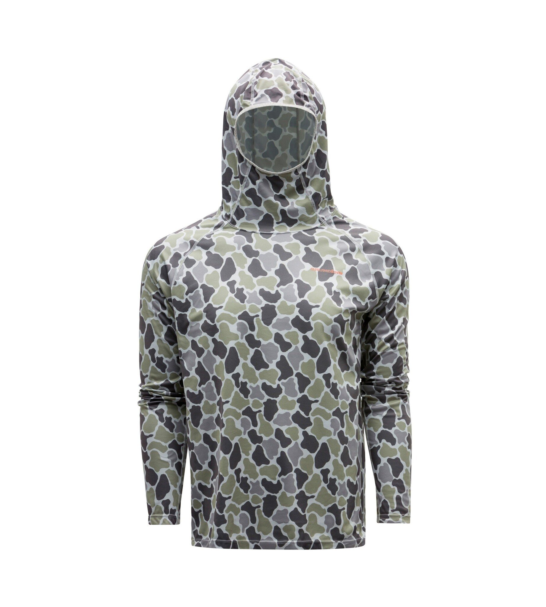 Grundens Solstrale Hoody Tea Duck Camo / L