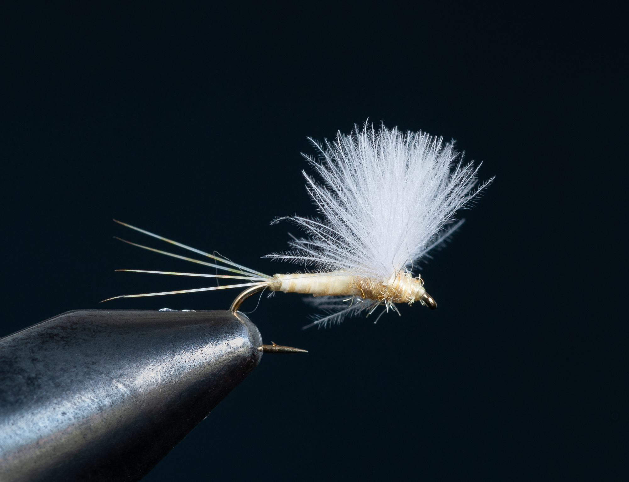 Parachute Quill Body Brown Hackle, Fishing Flies, Dry Fly CDC - Taimen