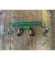DR. Slick Magnetic Tool Keeper - Green w/Carabiners