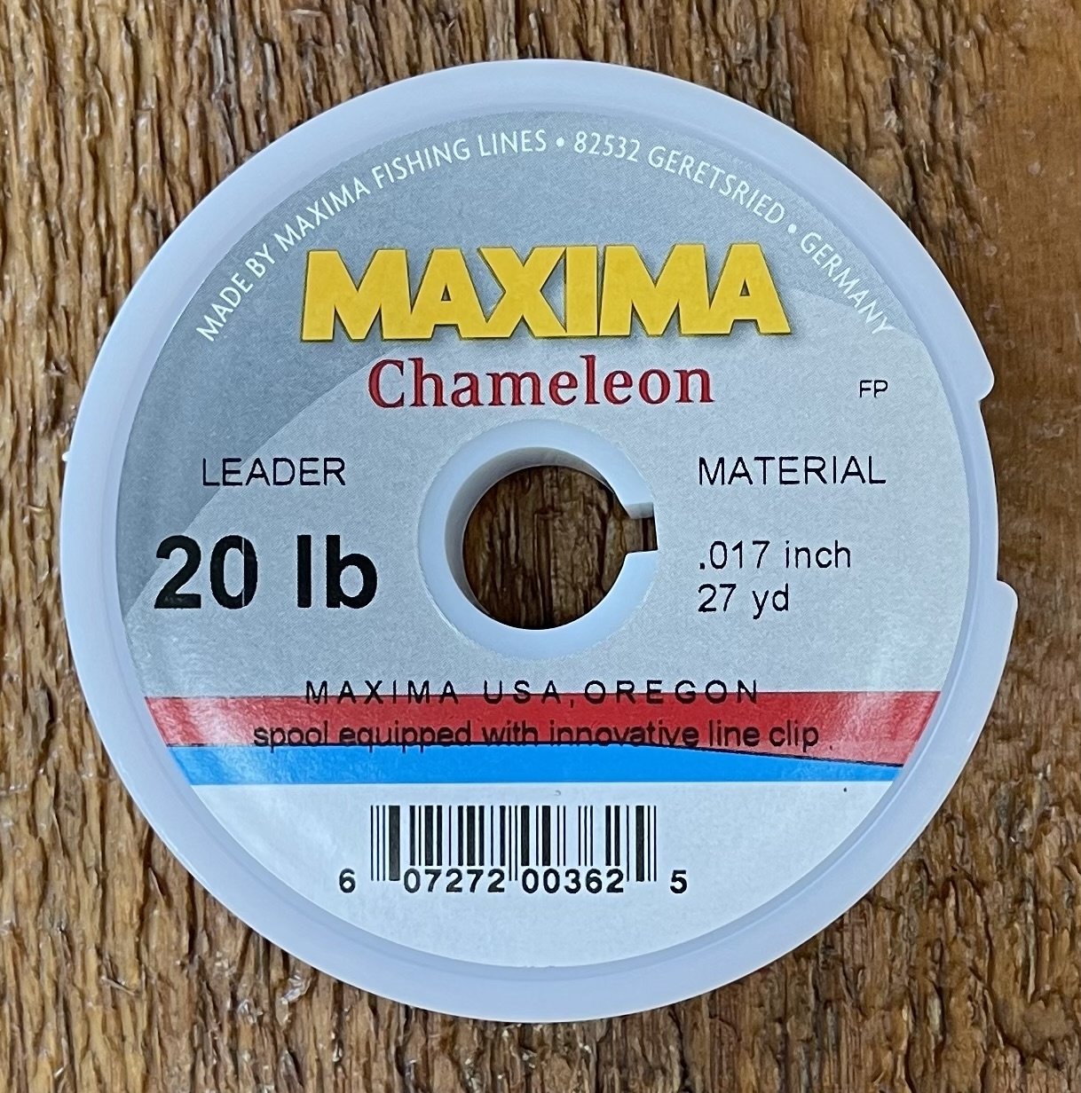 Maxima Chameleon Leader Material 27yd Spool