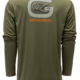 Grundens G Trout LS Tech Tee - Forest