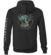 Grundens Mermaid Hoodie - Black