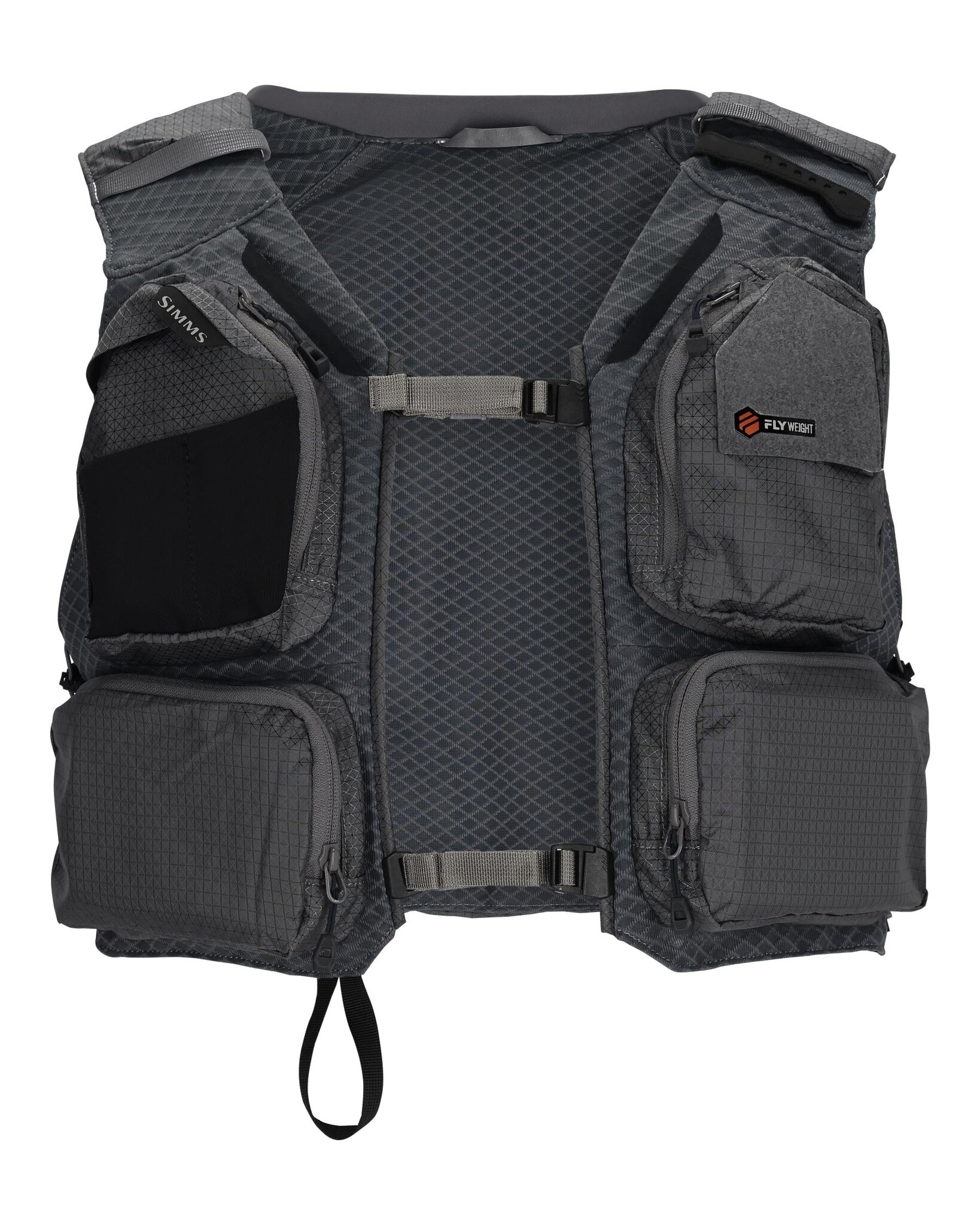 Simms Flyweight Vest - Smoke - L/XL