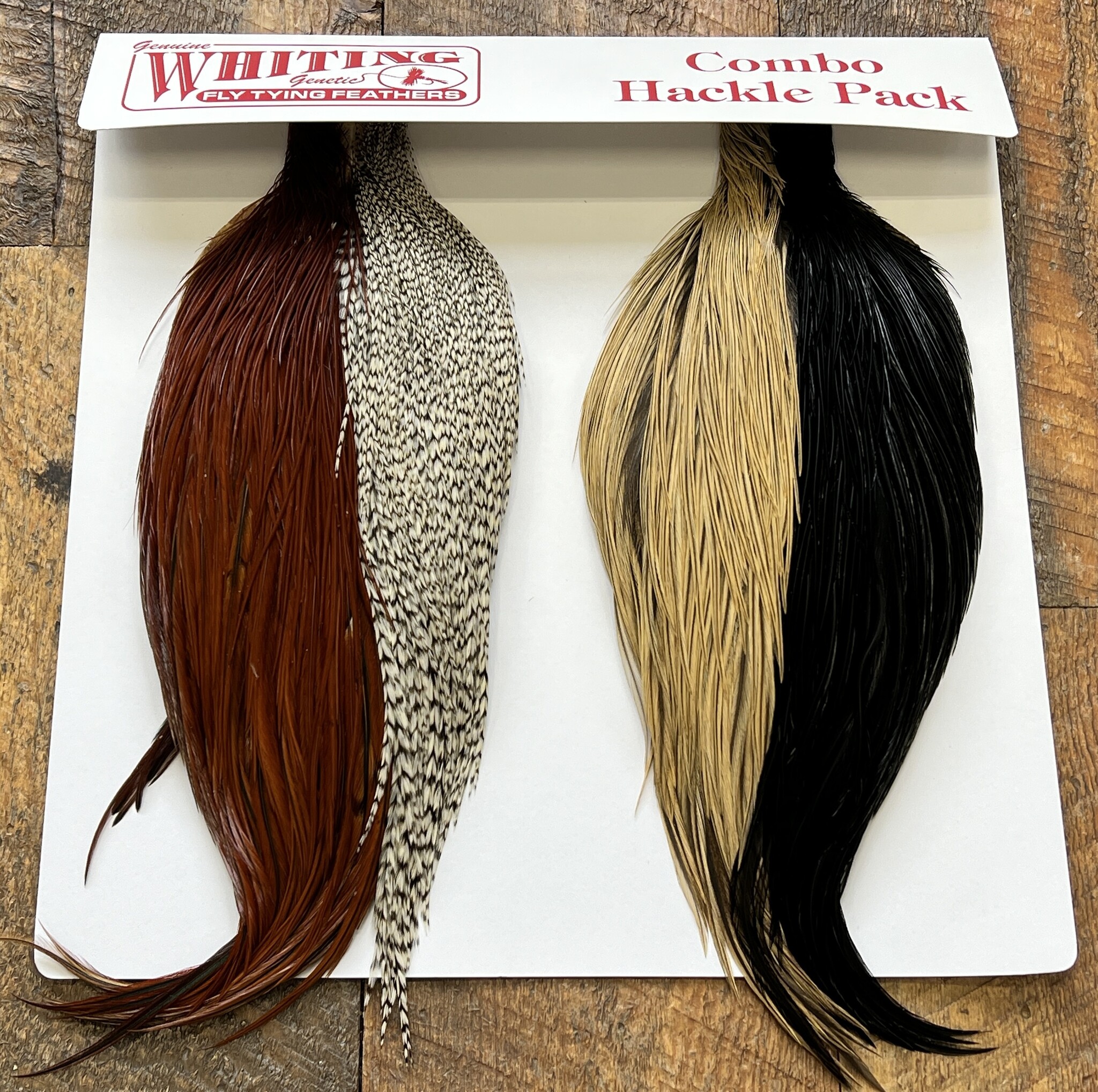 Whiting Introductory Hackle Pack - Four Half Capes