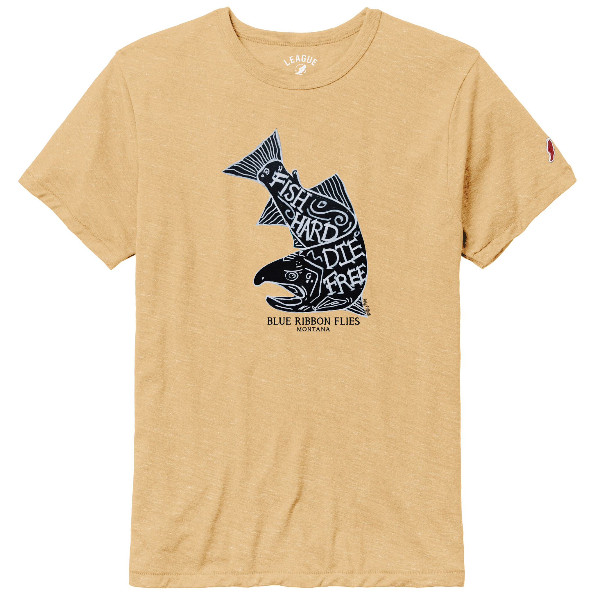 BRF Fish Hard Die Free S/S Tee