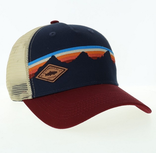 BRF Leather Patch 5-Panel Trucker Cap