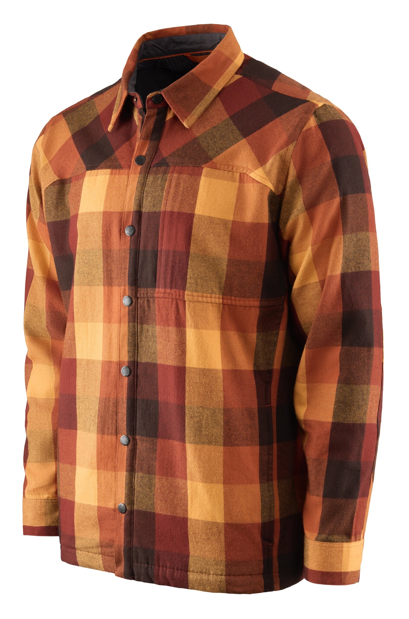 Grundens Bankside Lined Shacket - Lobster Plaid