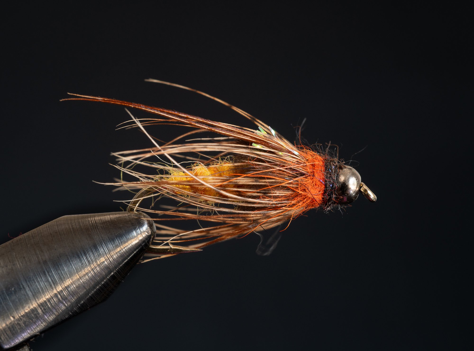 Morrish Deep October Pupa size 8