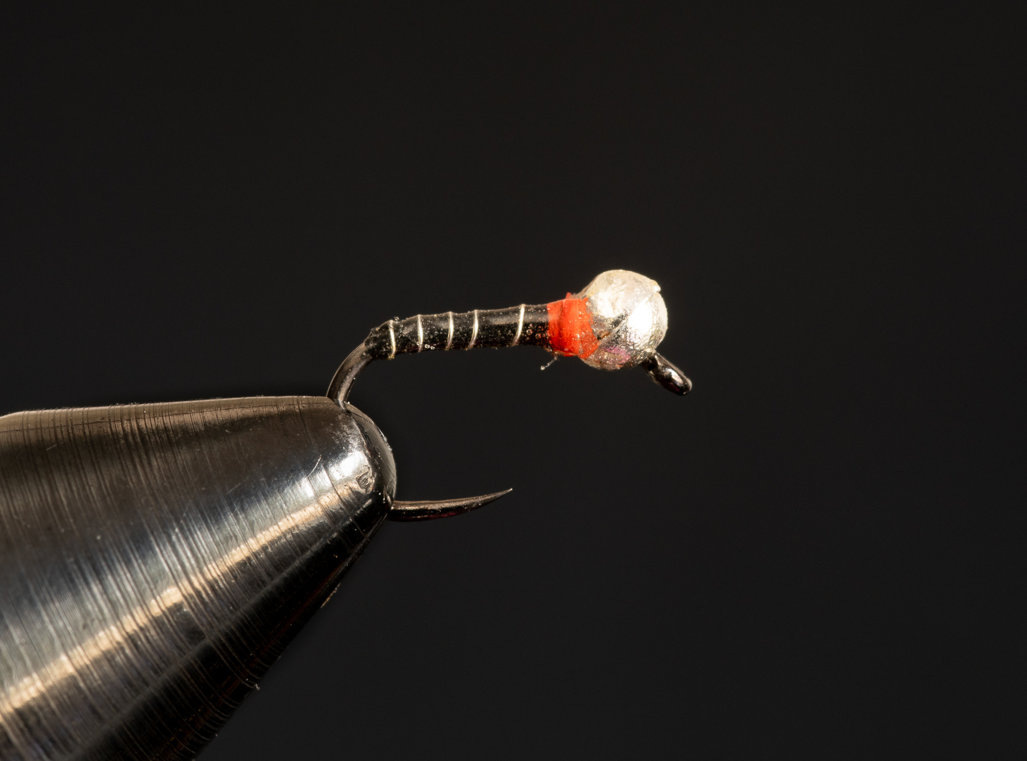 Zebra Jig Thin Black/Silver #18