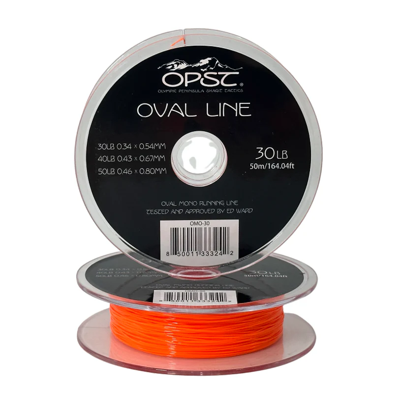 OPST Oval Shooting Line 30lb Orange - 164 feet