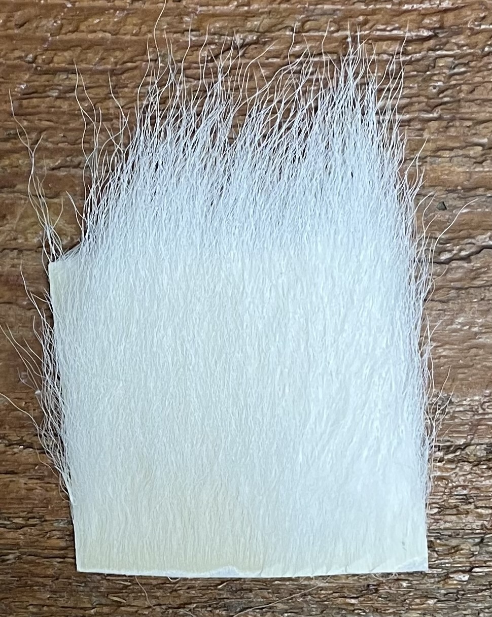 Calf Body Hair Natural White