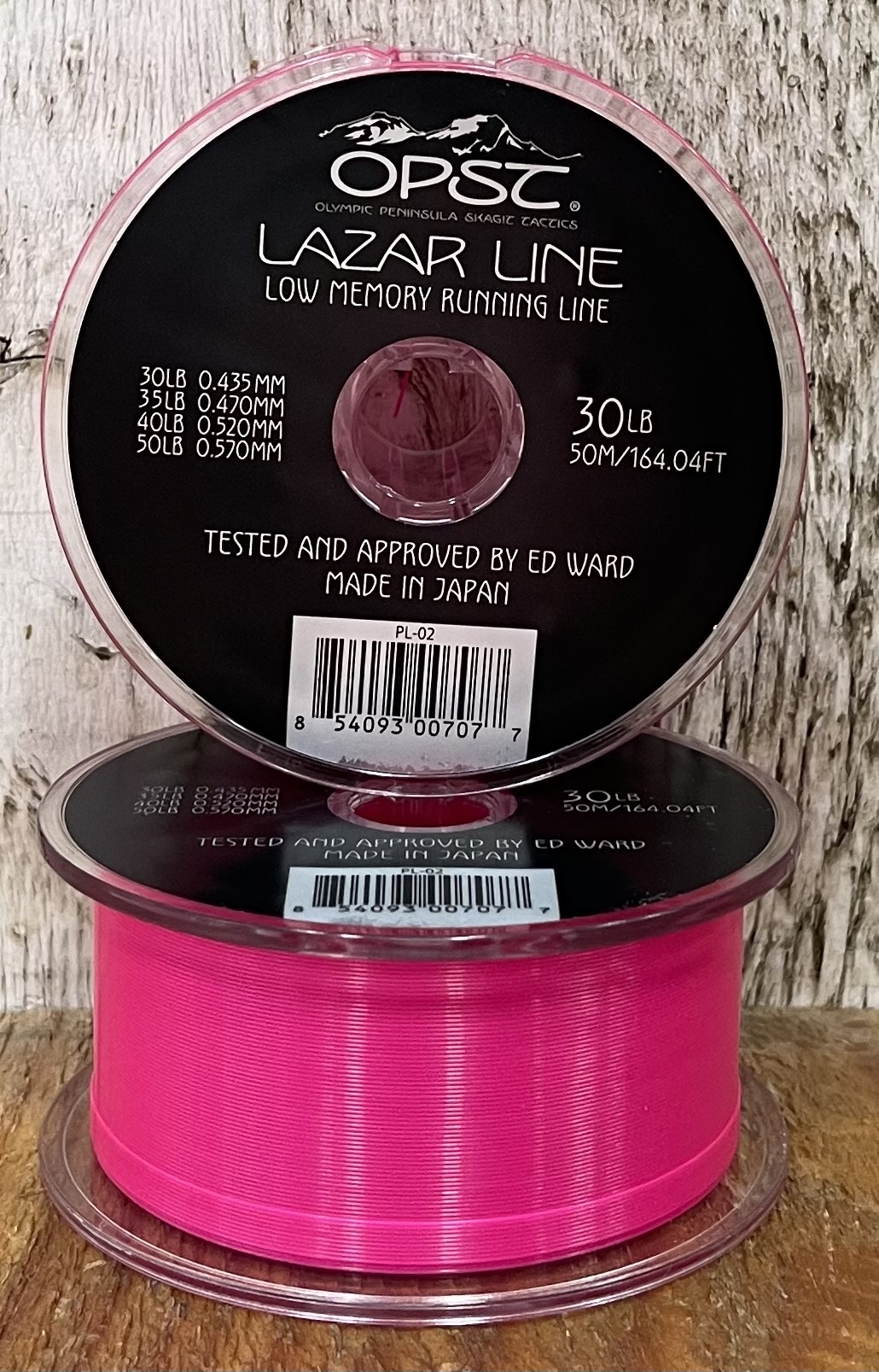 OPST Lazer Line Shooting Line 30lb Pink - 164 feet