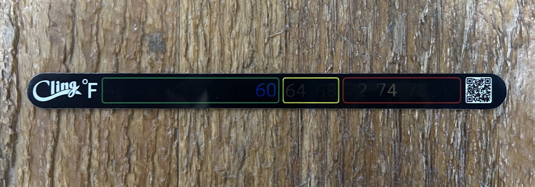 Cling Tempurature Tape