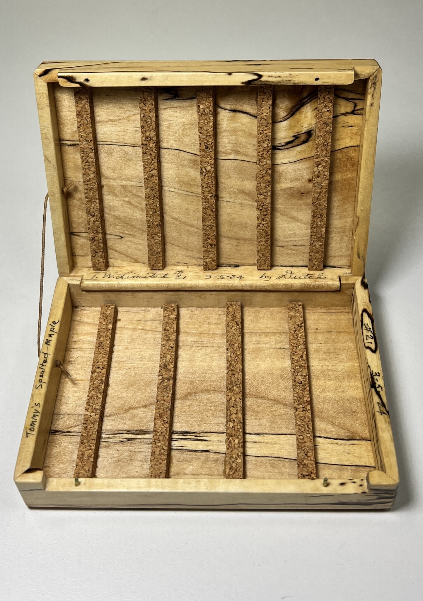 Dutch Box - T.W. Limited #21 - Spalted Maple