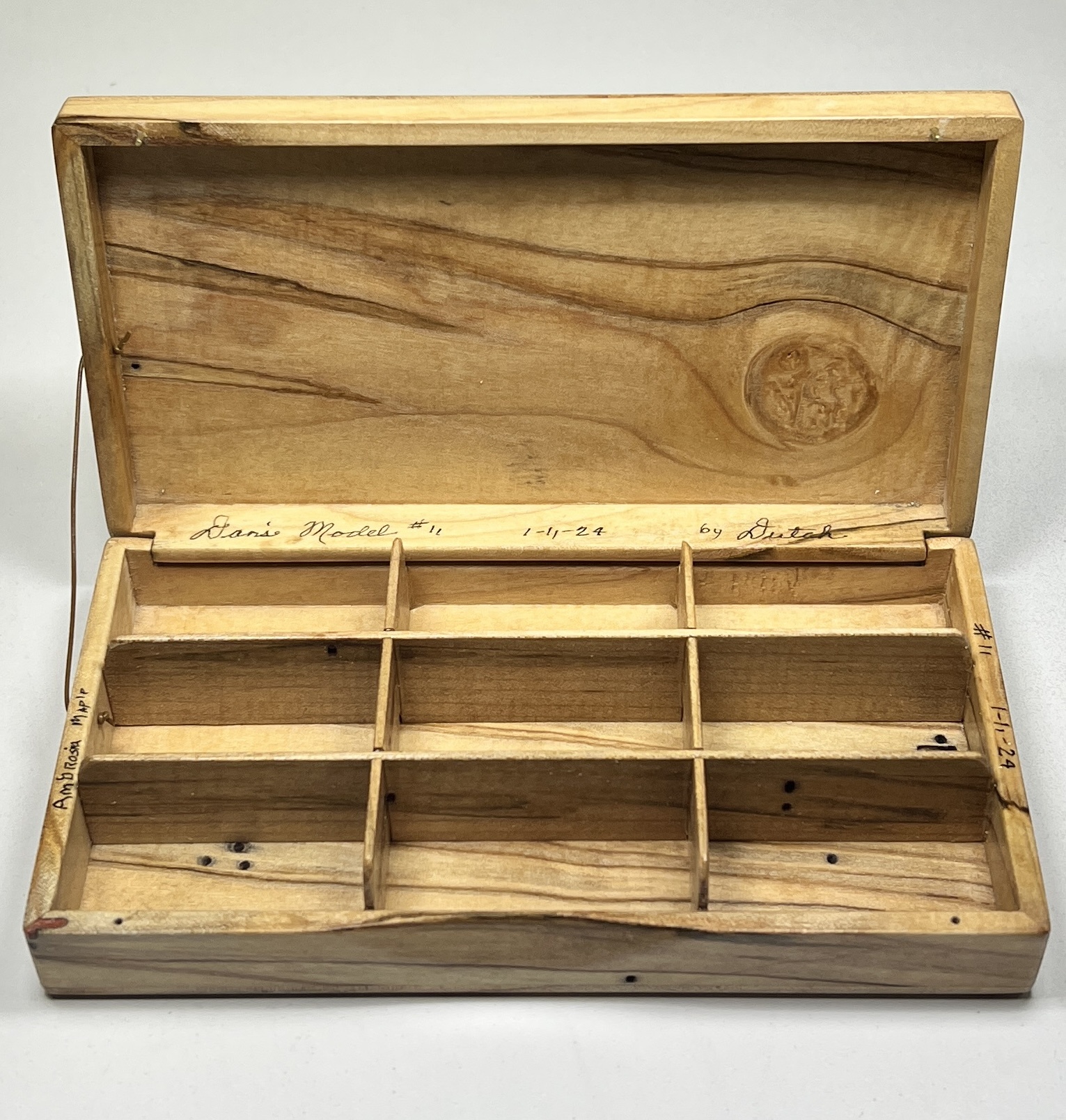 Dutch Box - Dan's Model #11 - Ambrosia Maple