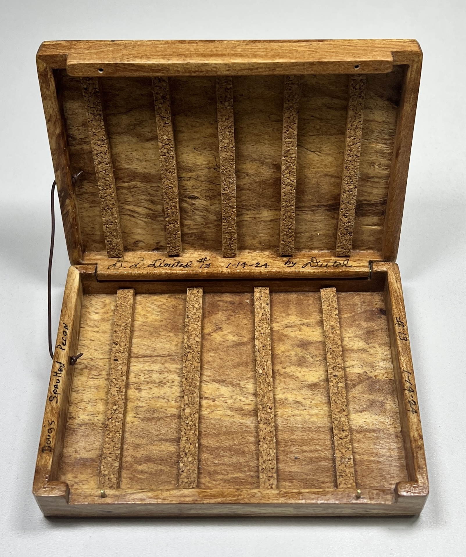Dutch Box - D.D. Limited #13 - Spalted Pecan