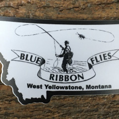 Blue Ribbon Flies Montana Sticker