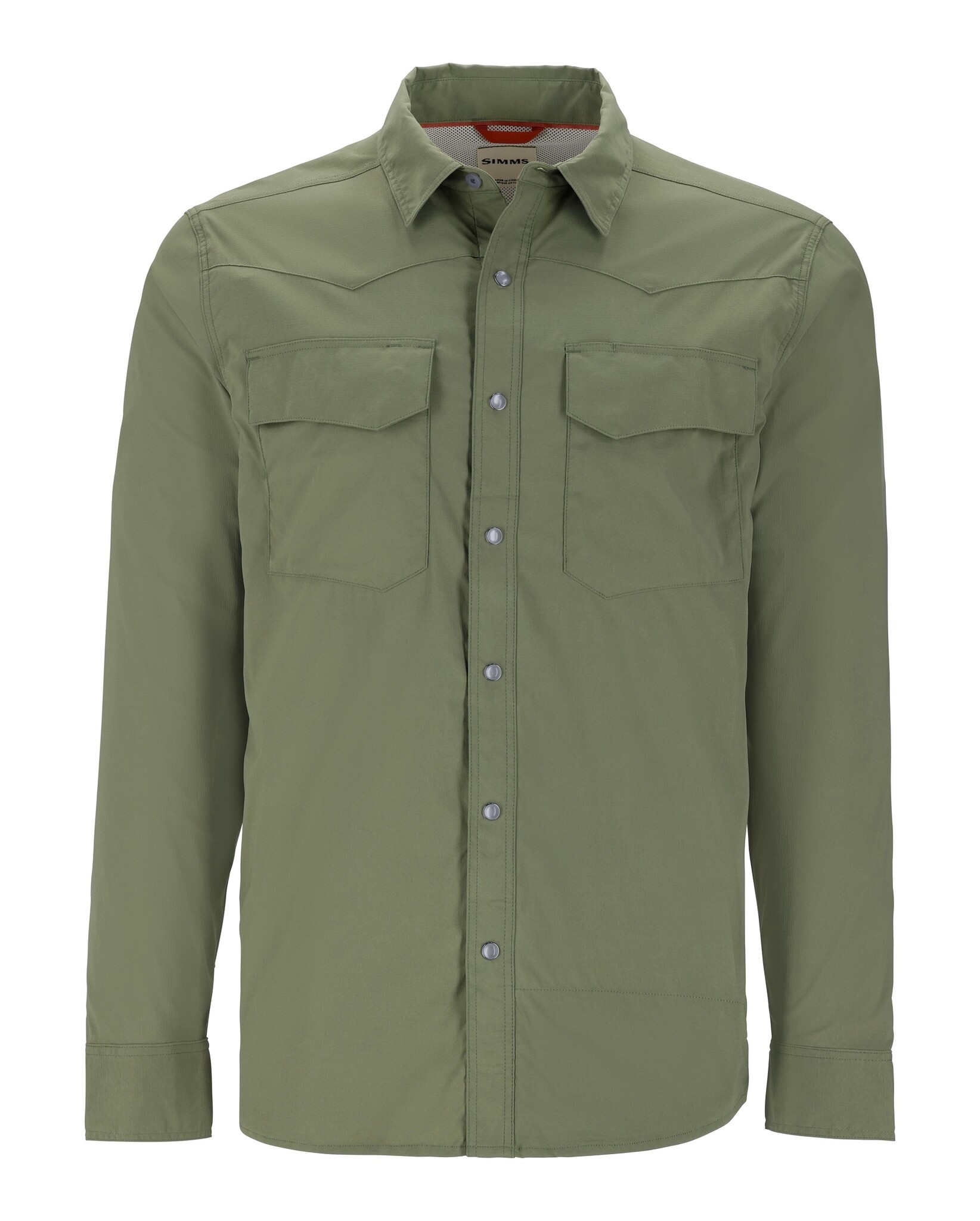 Simms Big Sky Tech L/S Shirt - Willow