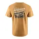 Grundens Leroy Brown S/S T-Shirt - Whiskey - 2XL