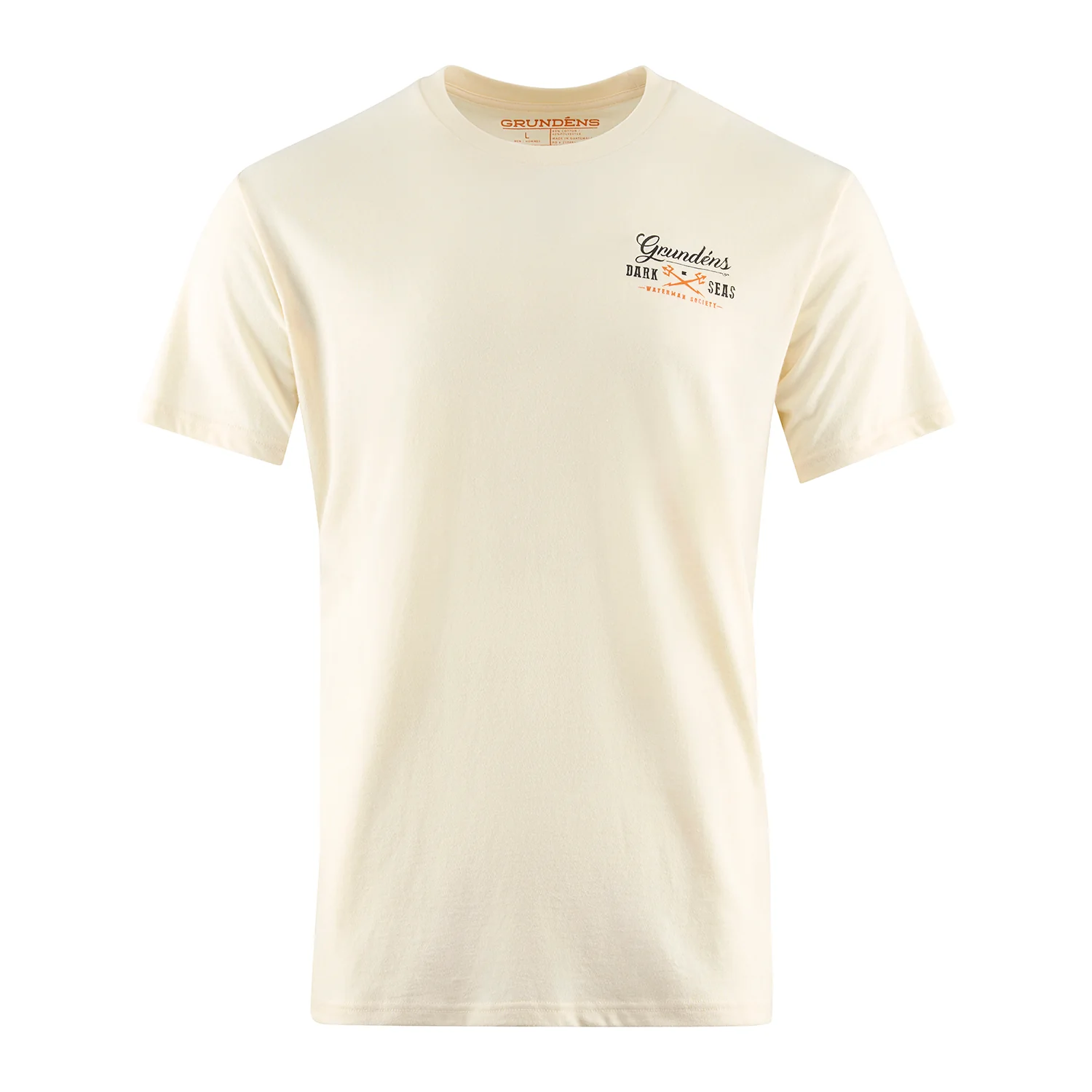 Grundens Dark Seas X Portsmith S/S T-Shirt - Natural