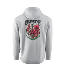 Grundens Octo Trout Displacement DWR Hoodie - Athletic Heather