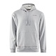 Grundens Octo Trout Displacement DWR Hoodie - Athletic Heather