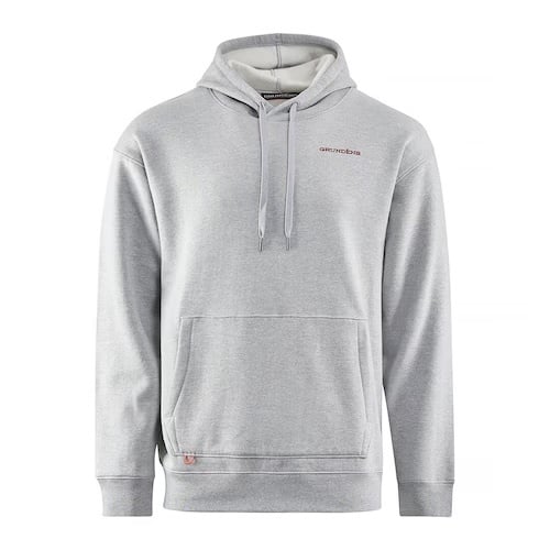 Grundens Octo Trout Displacement DWR Hoodie - Athletic Heather