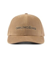 Grundens Wordmark Waxed Cap - Brown